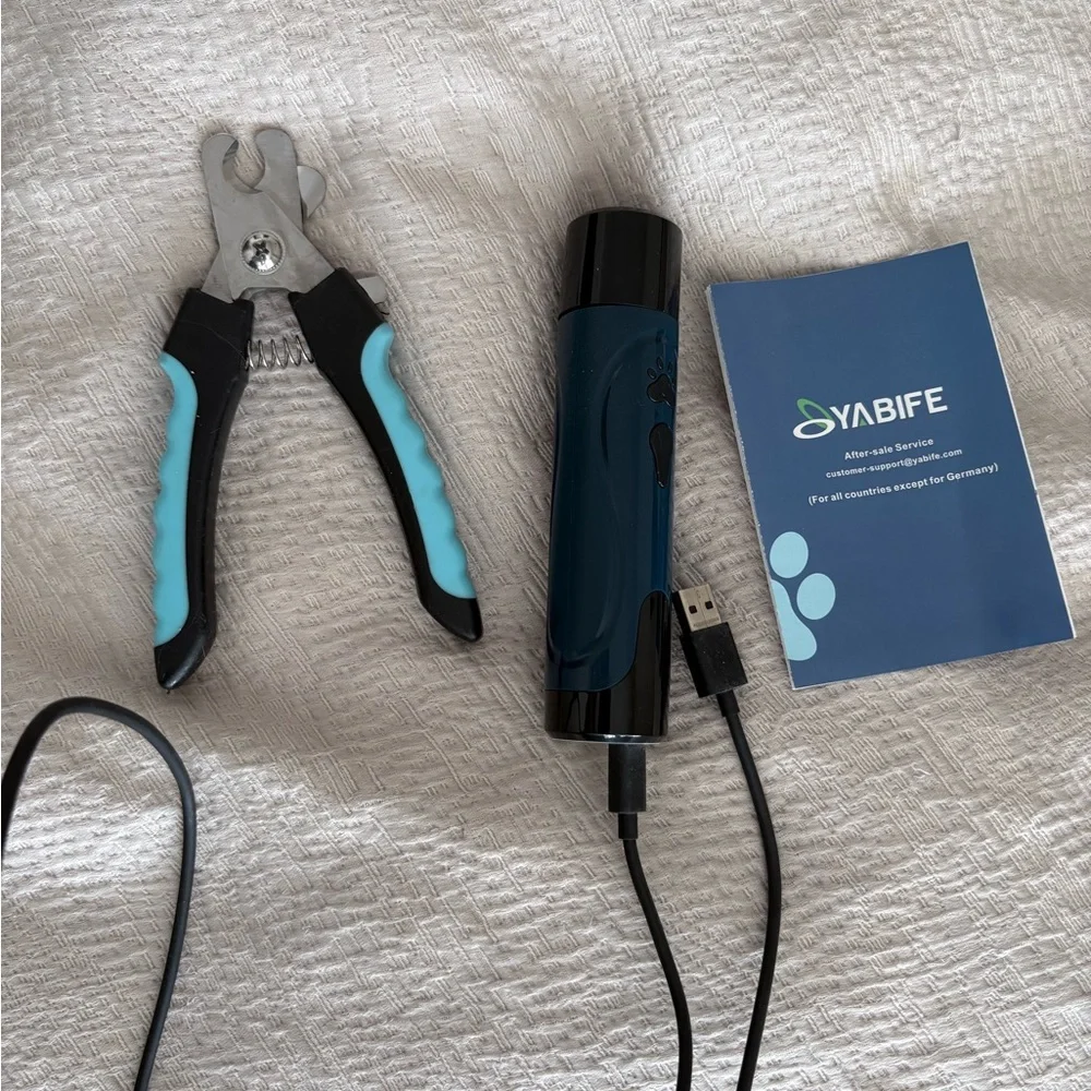 Blue Dog Grooming Clippers and Nail Trimmer Set